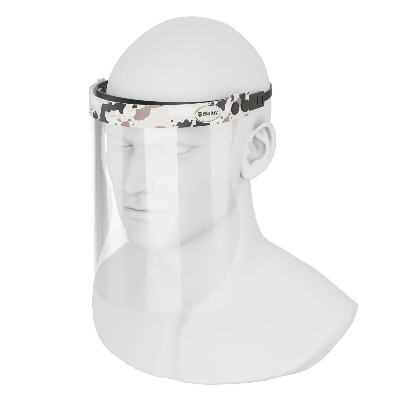 iSolay Face Shield Desert Camouflage