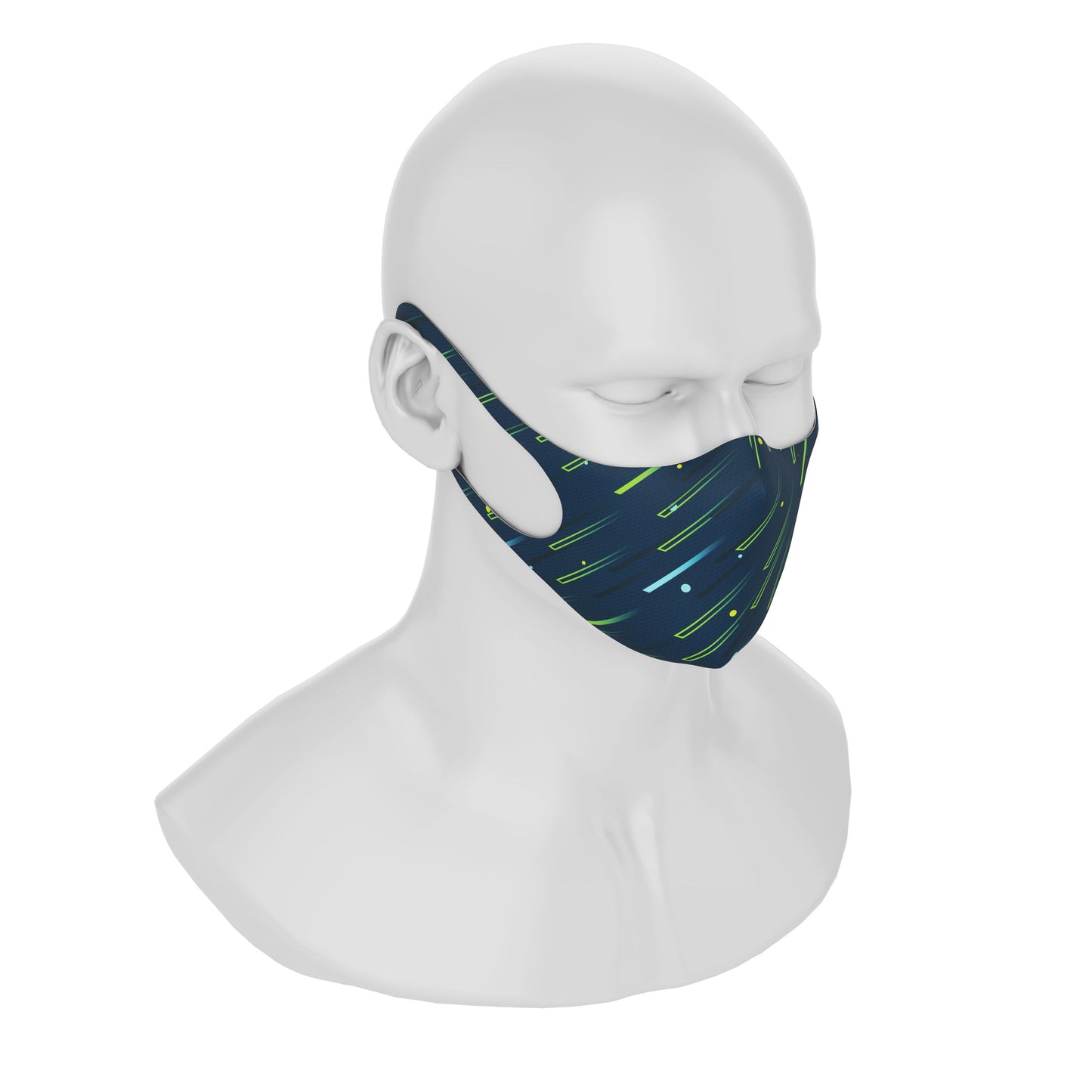 Maskery Design Face Mask Meteorite Rain