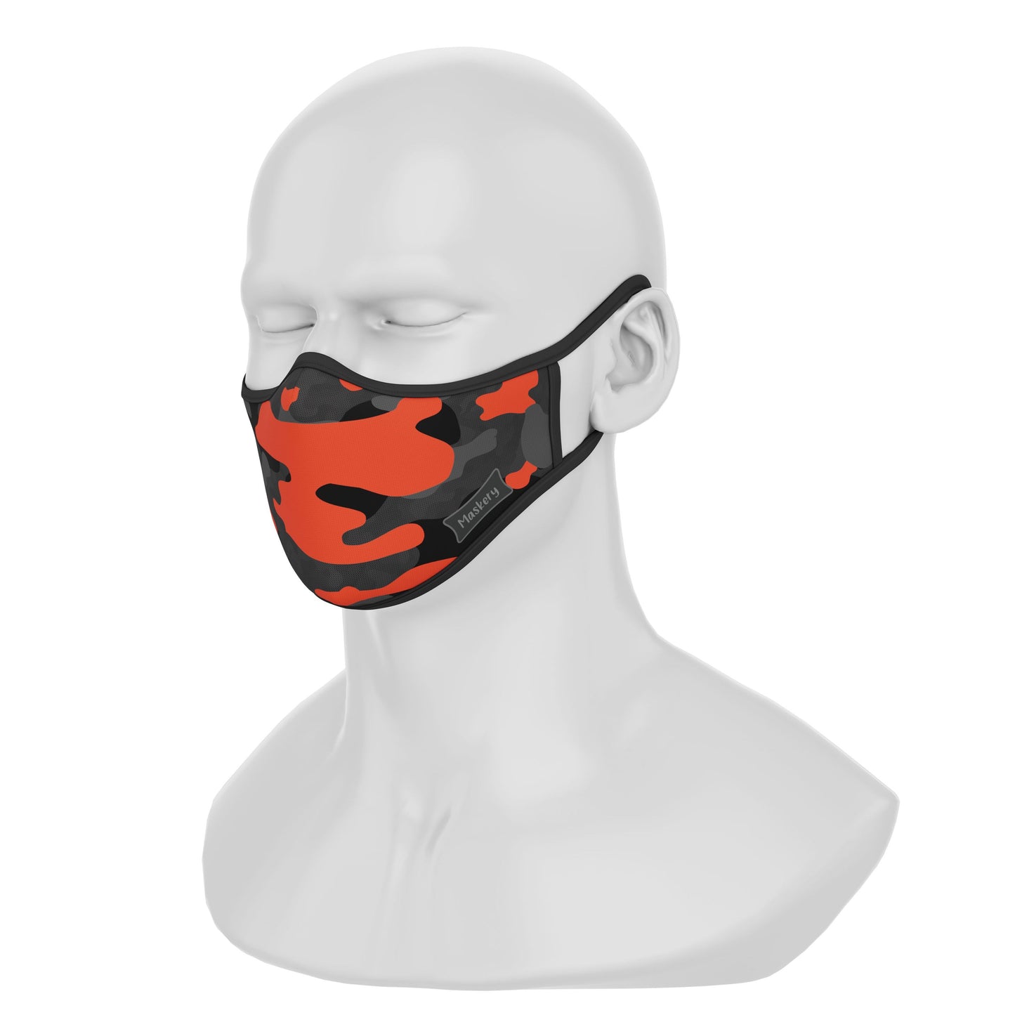 Maskery Premium Face Mask Modern Camouflage