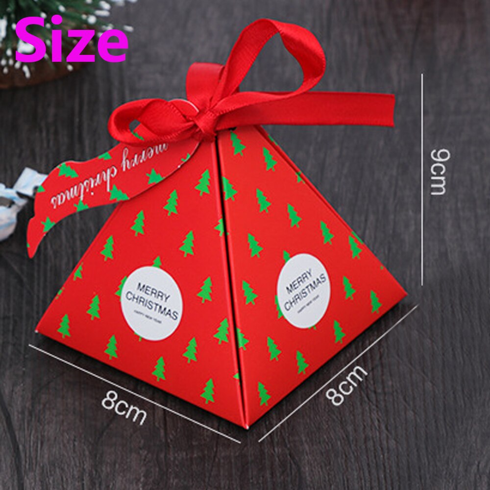 1 PCS Merry Christmas Candy Box Bag Christmas Tree