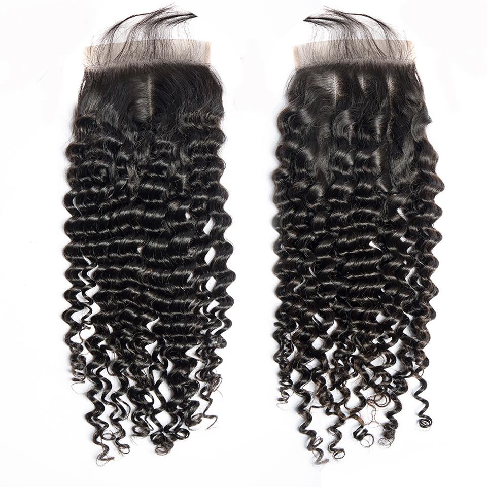 BeuMax 10A Grade 3/4 Deep Wave Bundles with 4x4 Closure Brazilian