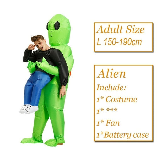 Adult Velociraptor Dinosaur Inflatable Costume party T REX cosplay