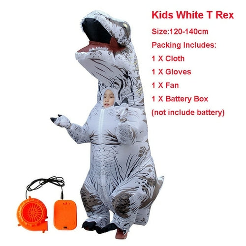 Adult Velociraptor Dinosaur Inflatable Costume party T REX cosplay