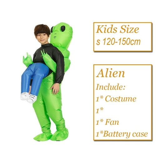 Adult Velociraptor Dinosaur Inflatable Costume party T REX cosplay