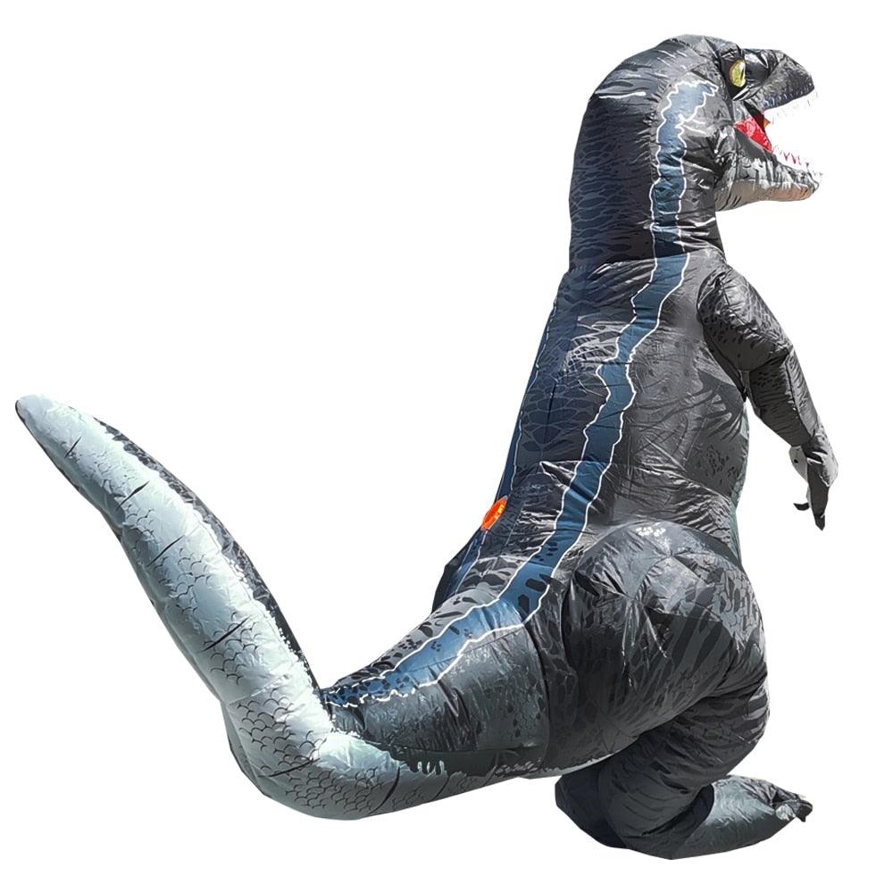 Adult Velociraptor Dinosaur Inflatable Costume party T REX cosplay