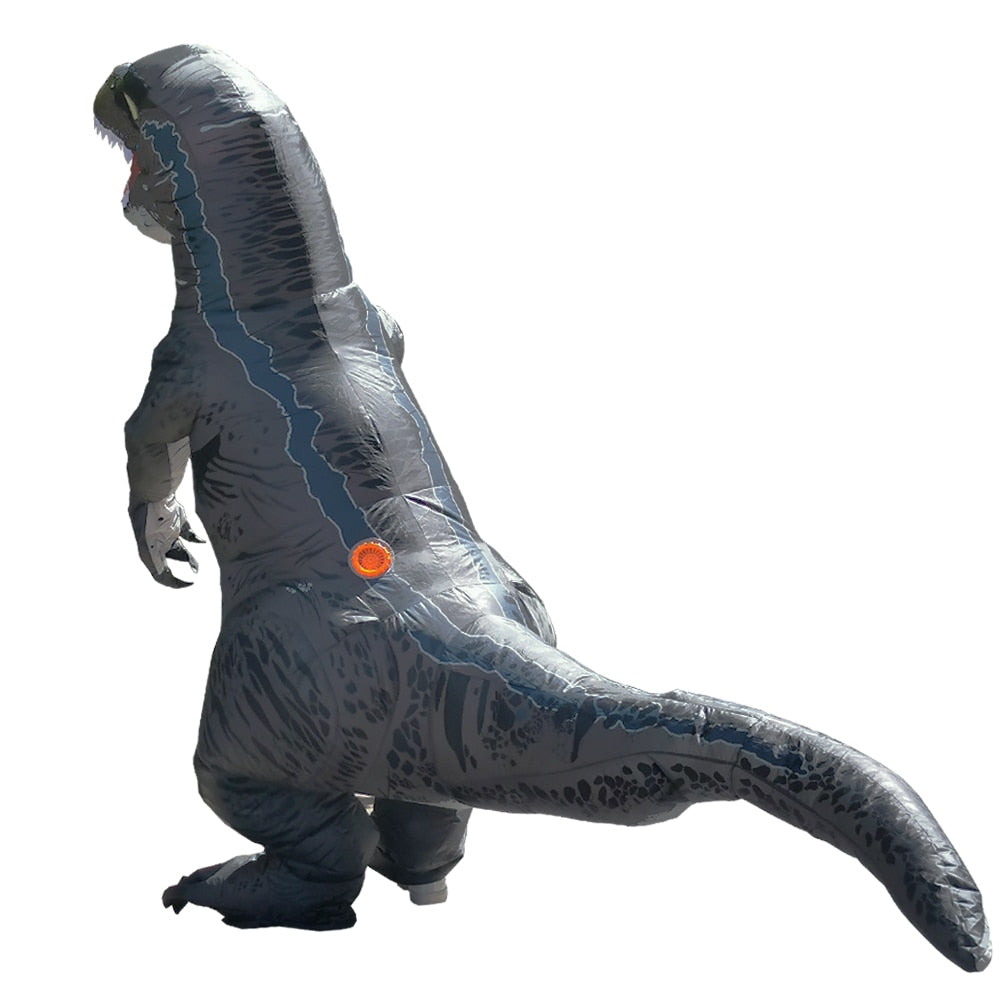 Adult Velociraptor Dinosaur Inflatable Costume party T REX cosplay
