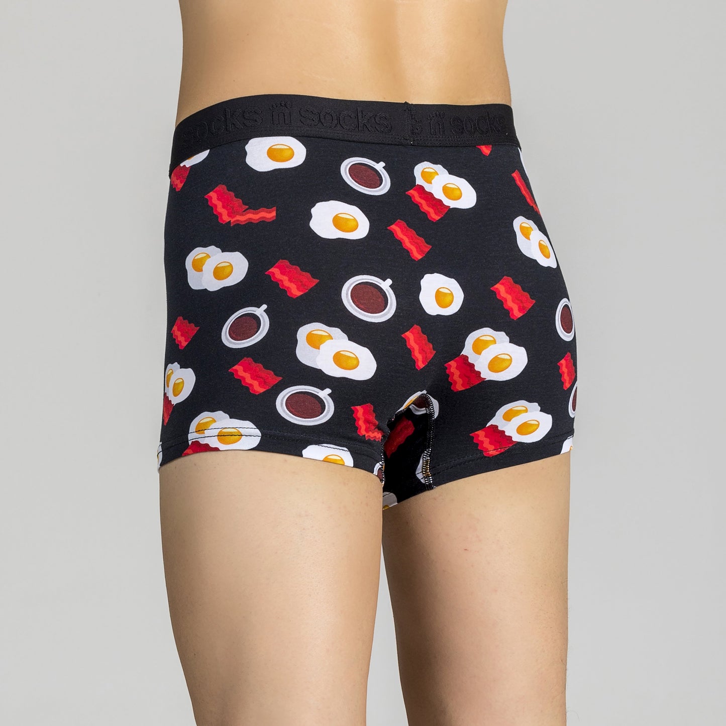Men's Bacon & Eggs Boxer Brief