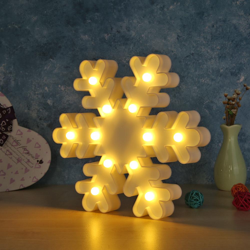 DIY Christmas Light Marquee Sign Alphabet 3D Wall