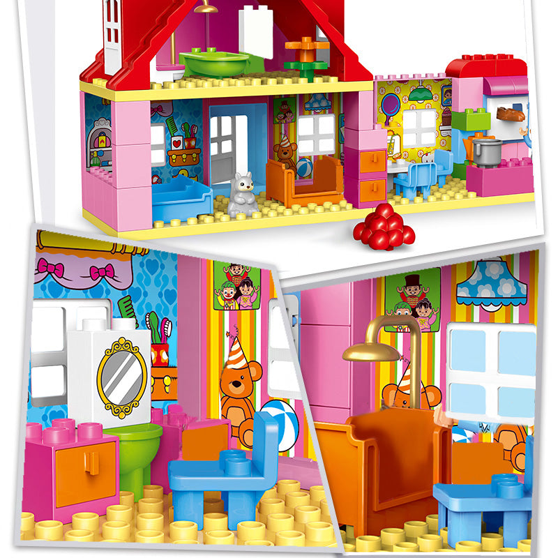 Girl Princess Large Size Blocks Sets Compatible