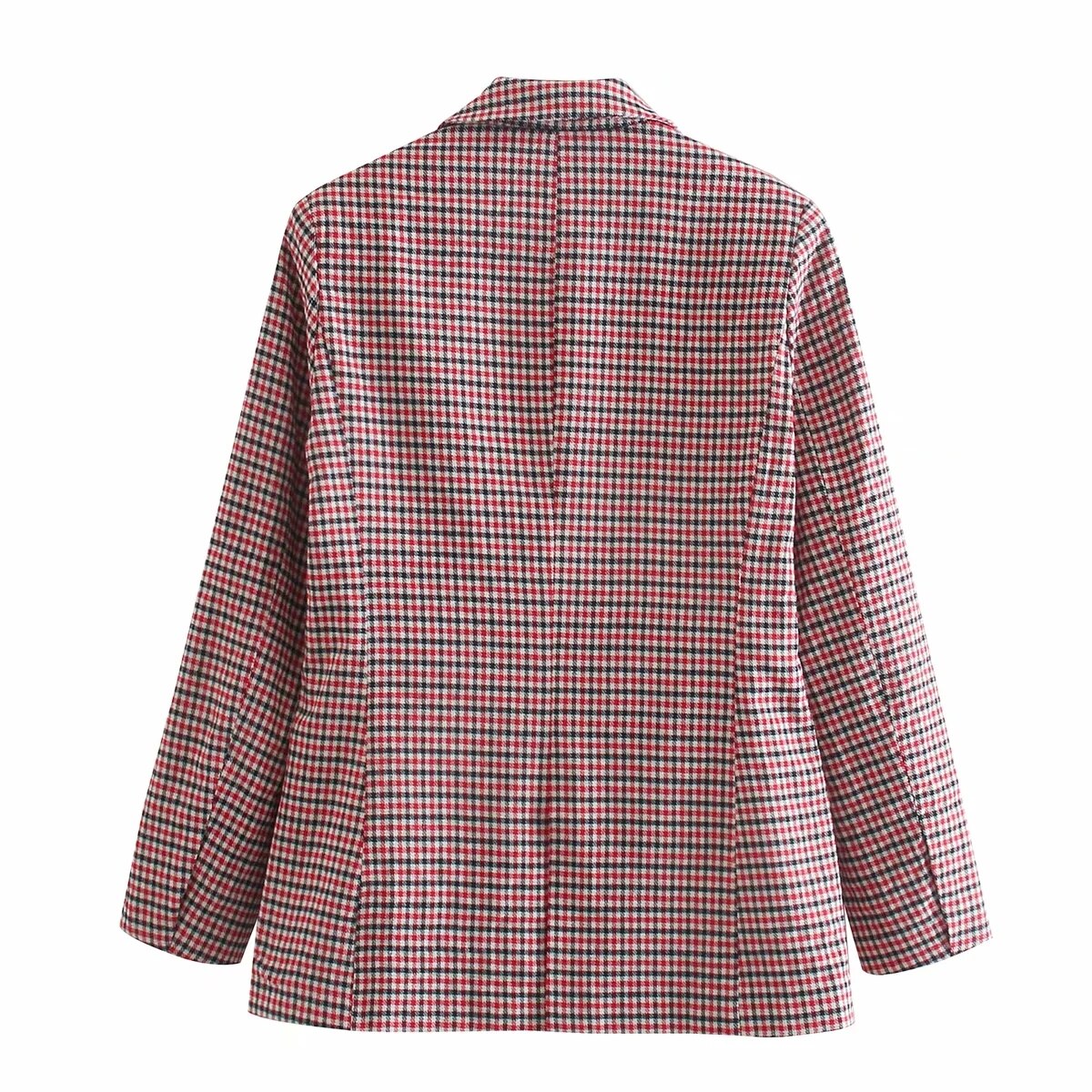 Office Wear Double Breasted Blazers Coat