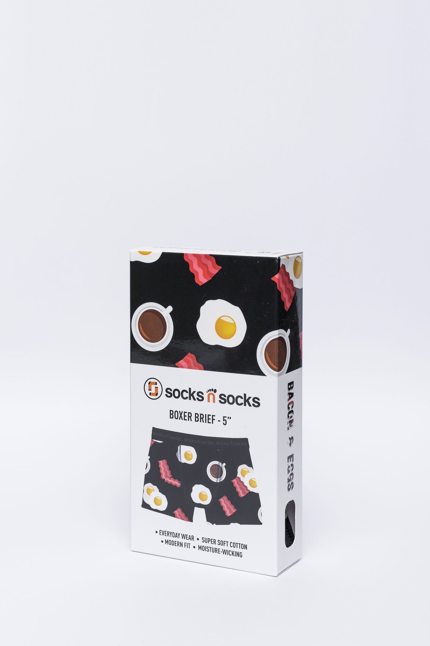Men's Bacon & Eggs Boxer Brief