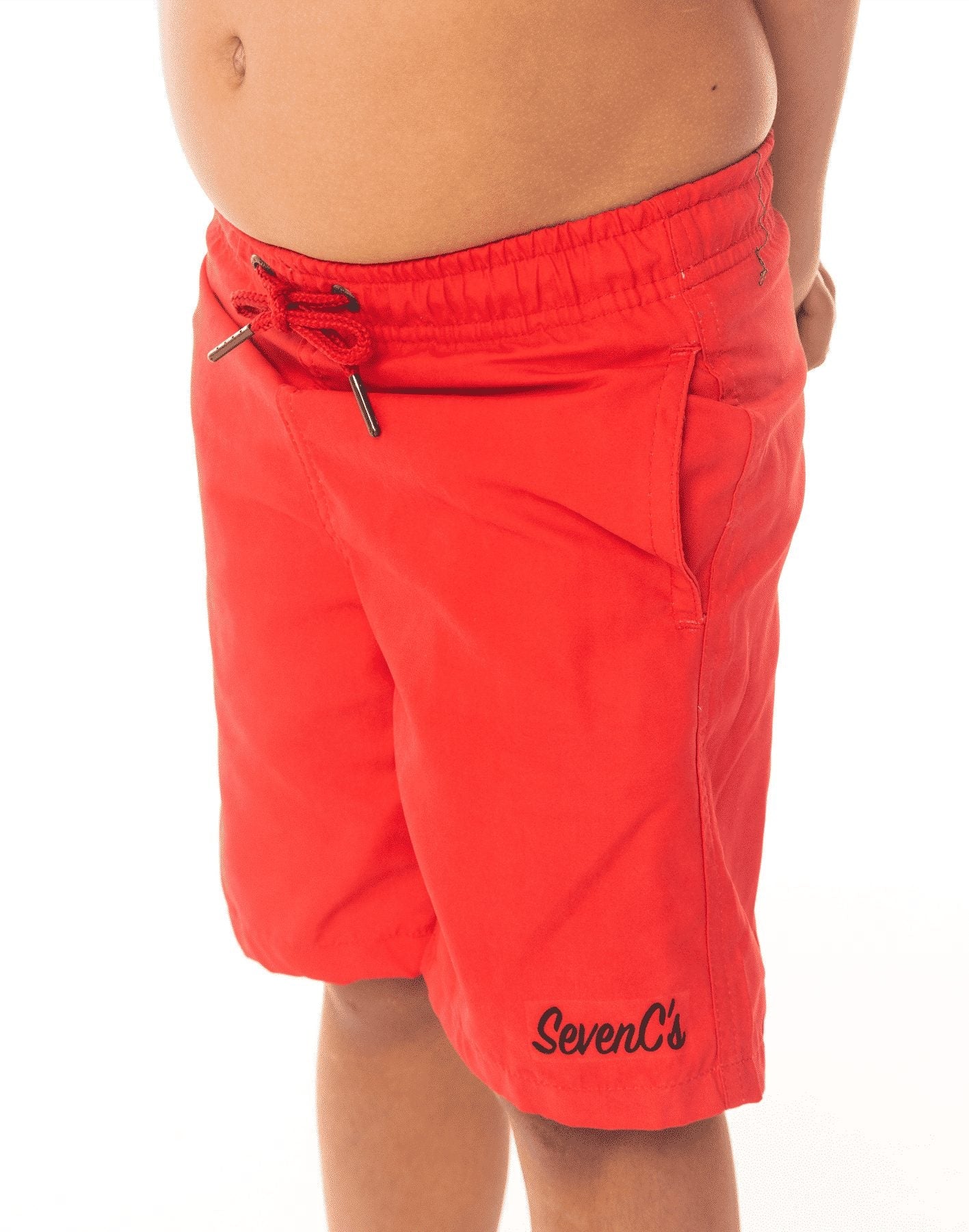 Red Kids Shorts