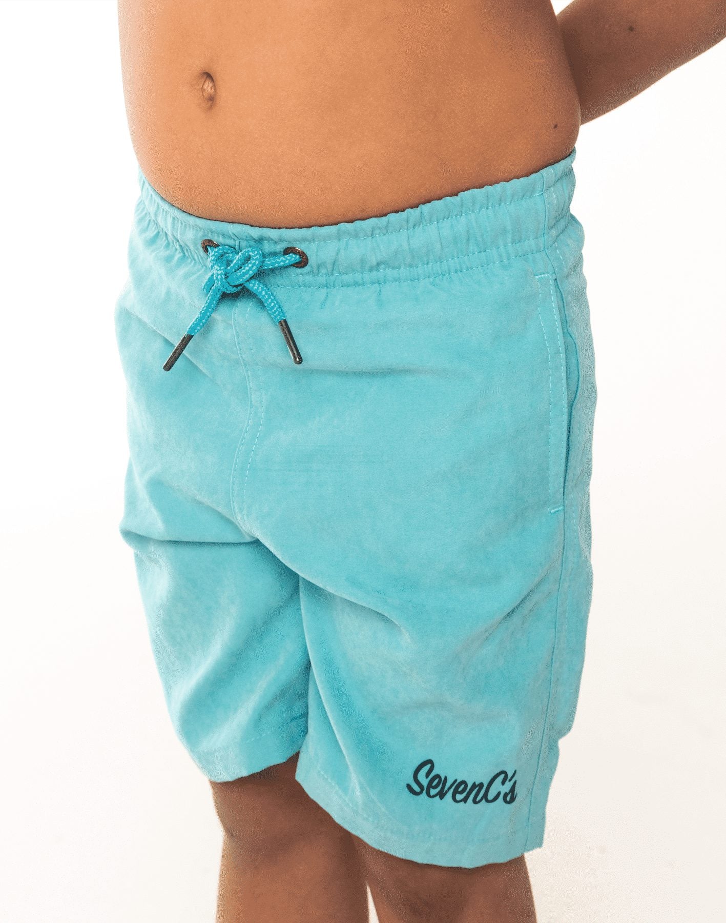 Sky Blue Kids Shorts