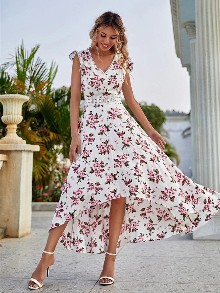 Sexy Lace Sleeveless Dress
