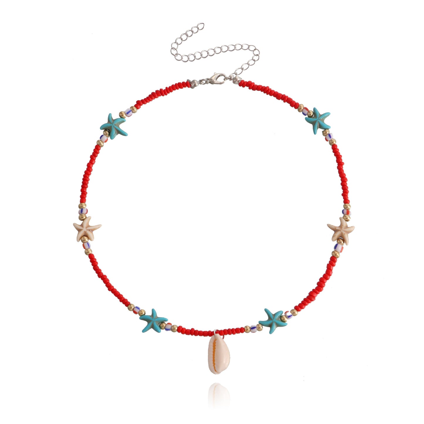 Persian Shell Pendant Necklace