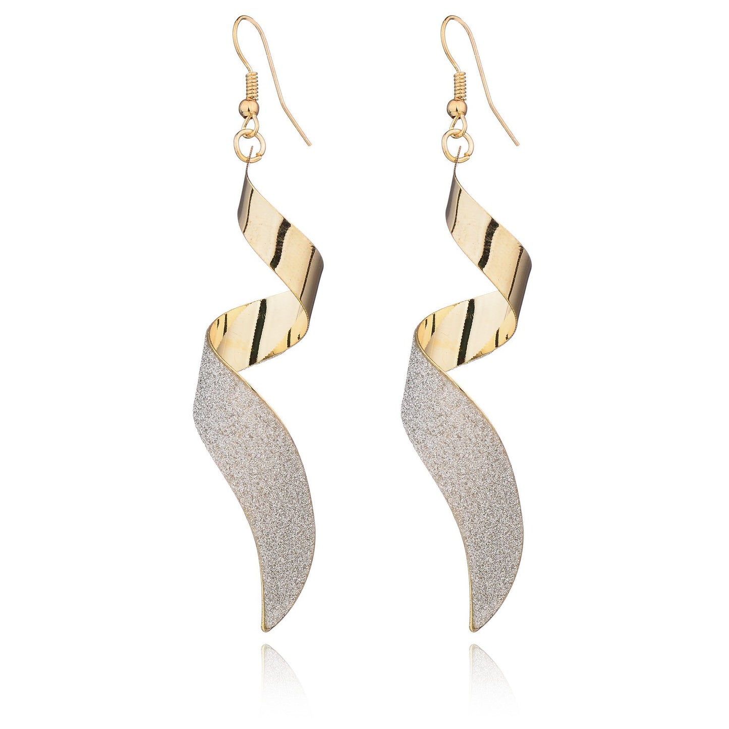 New Punk Personality Spiral Earrings