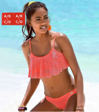 multicolor mesh bikini ladies sexy swimsuit