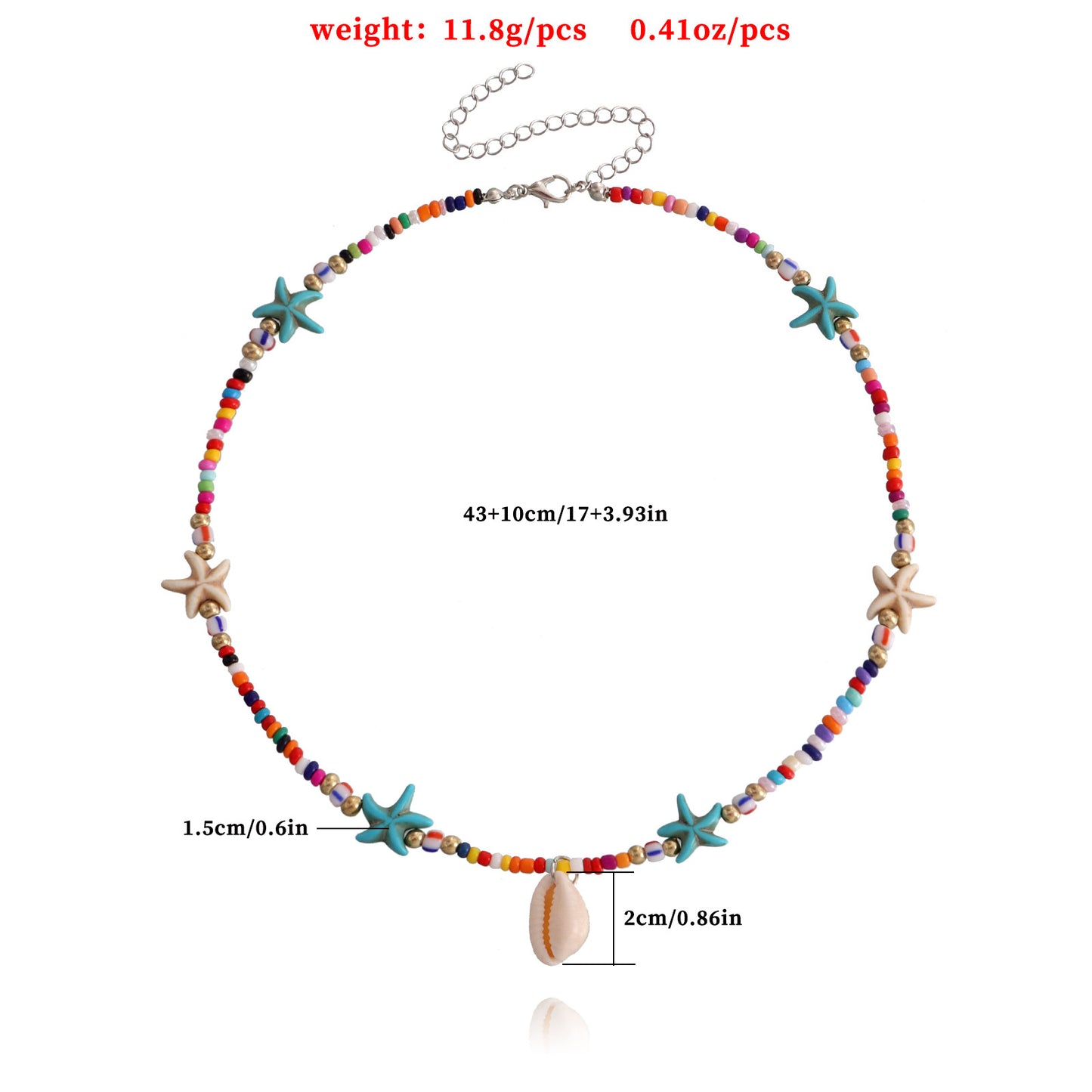 Persian Shell Pendant Necklace