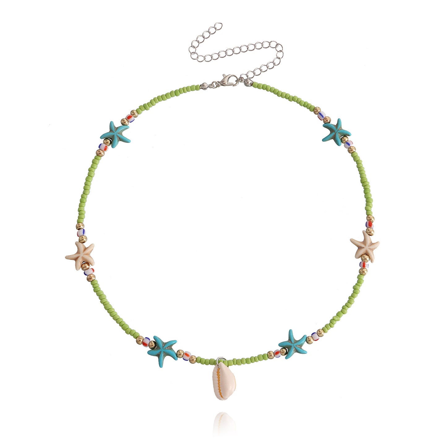 Persian Shell Pendant Necklace