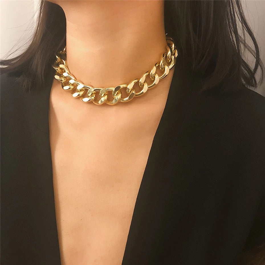 Personal Thick Chain Necklace