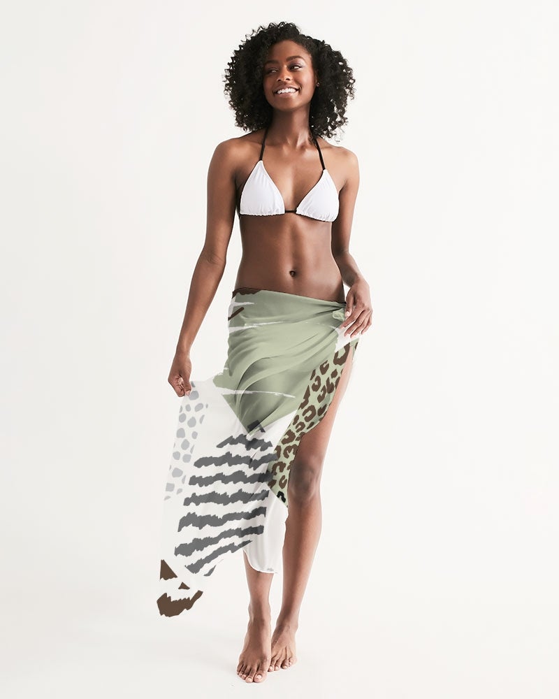 Uniquely You Womens Wrap Sarong - Casual / Swimwear / Beige