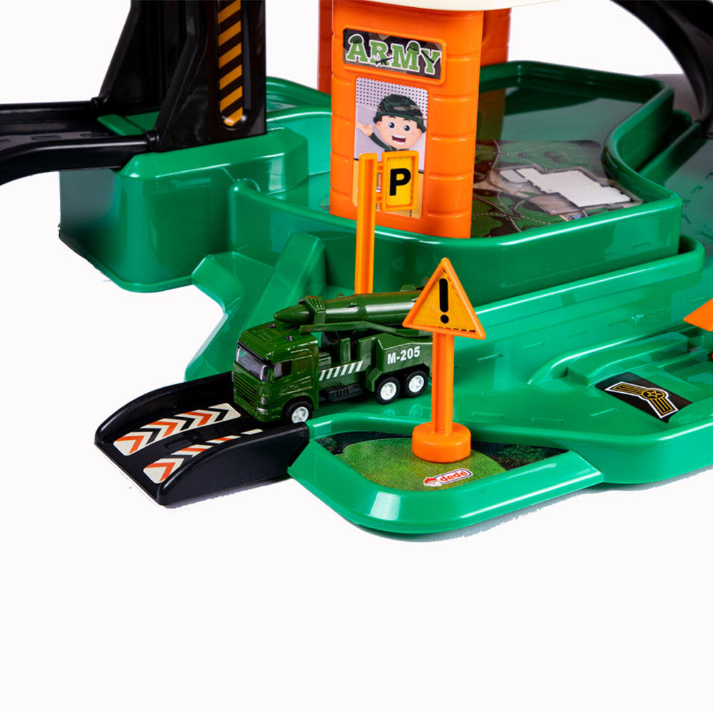 Dede Military Garage Kit, Suitable 3 Age and Up, 2 Military Vehicle,
