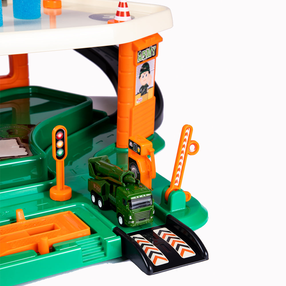 Dede Military Garage Kit, Suitable 3 Age and Up, 2 Military Vehicle,