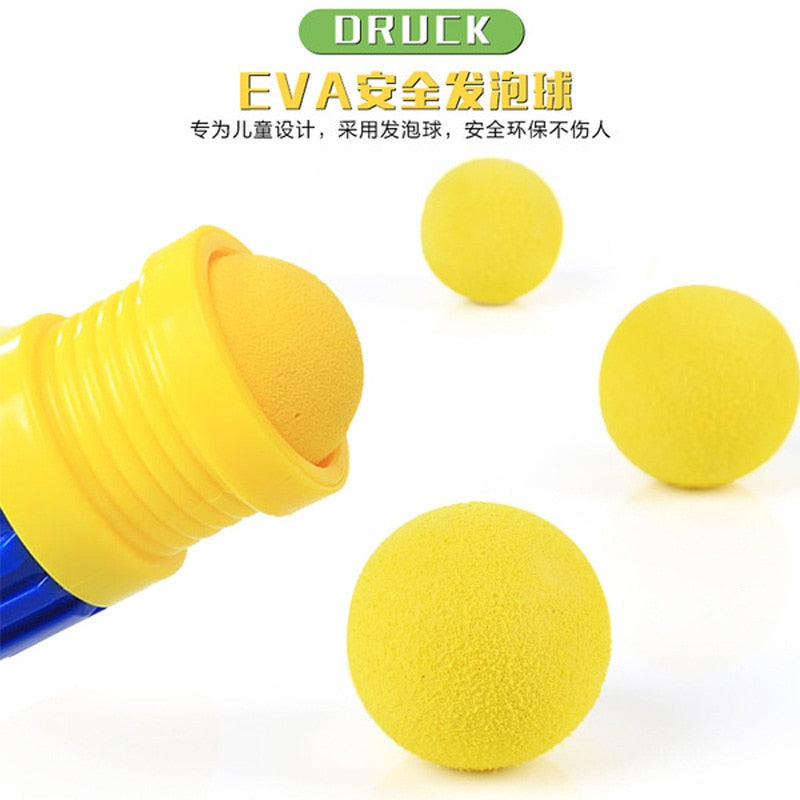 powered airsoft bb gun pistol air foam ball
