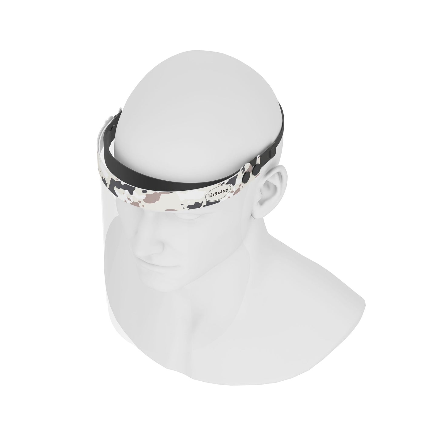 iSolay Face Shield Desert Camouflage