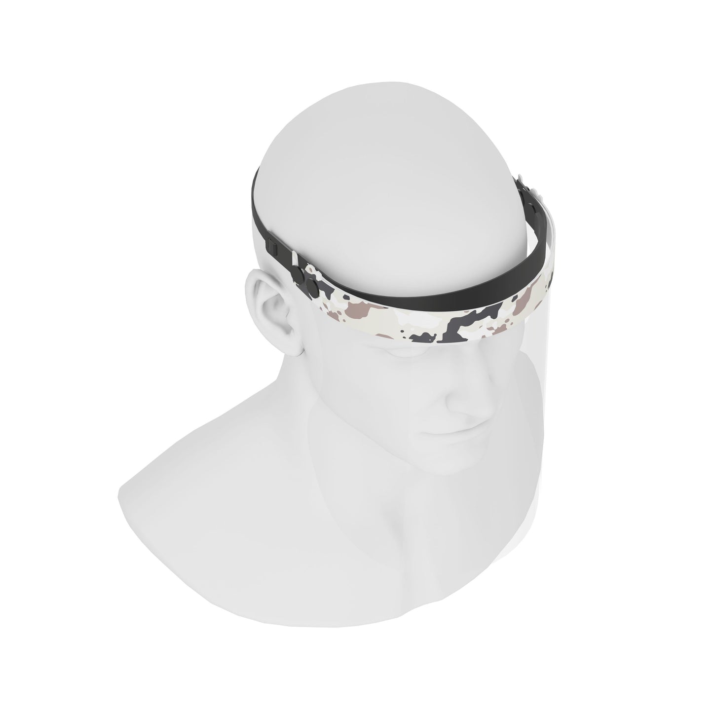 iSolay Face Shield Desert Camouflage