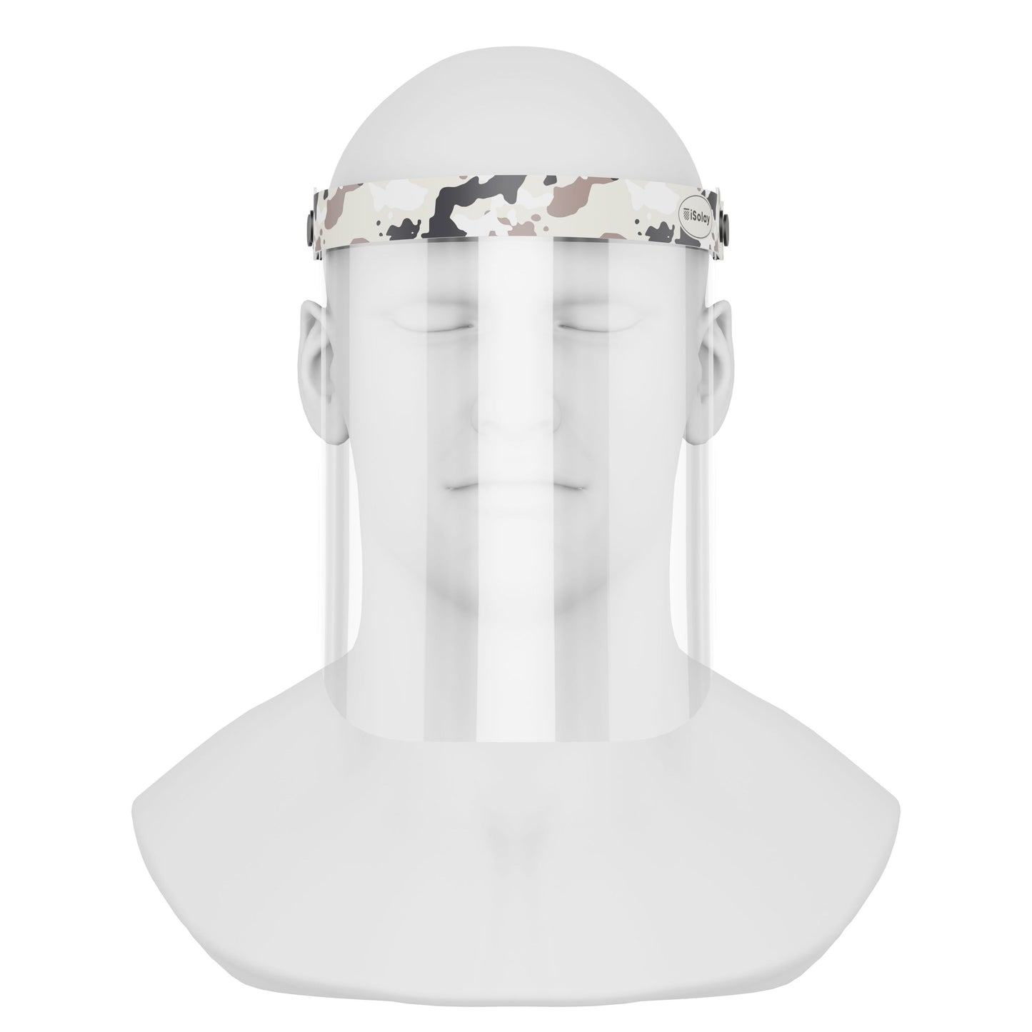iSolay Face Shield Desert Camouflage