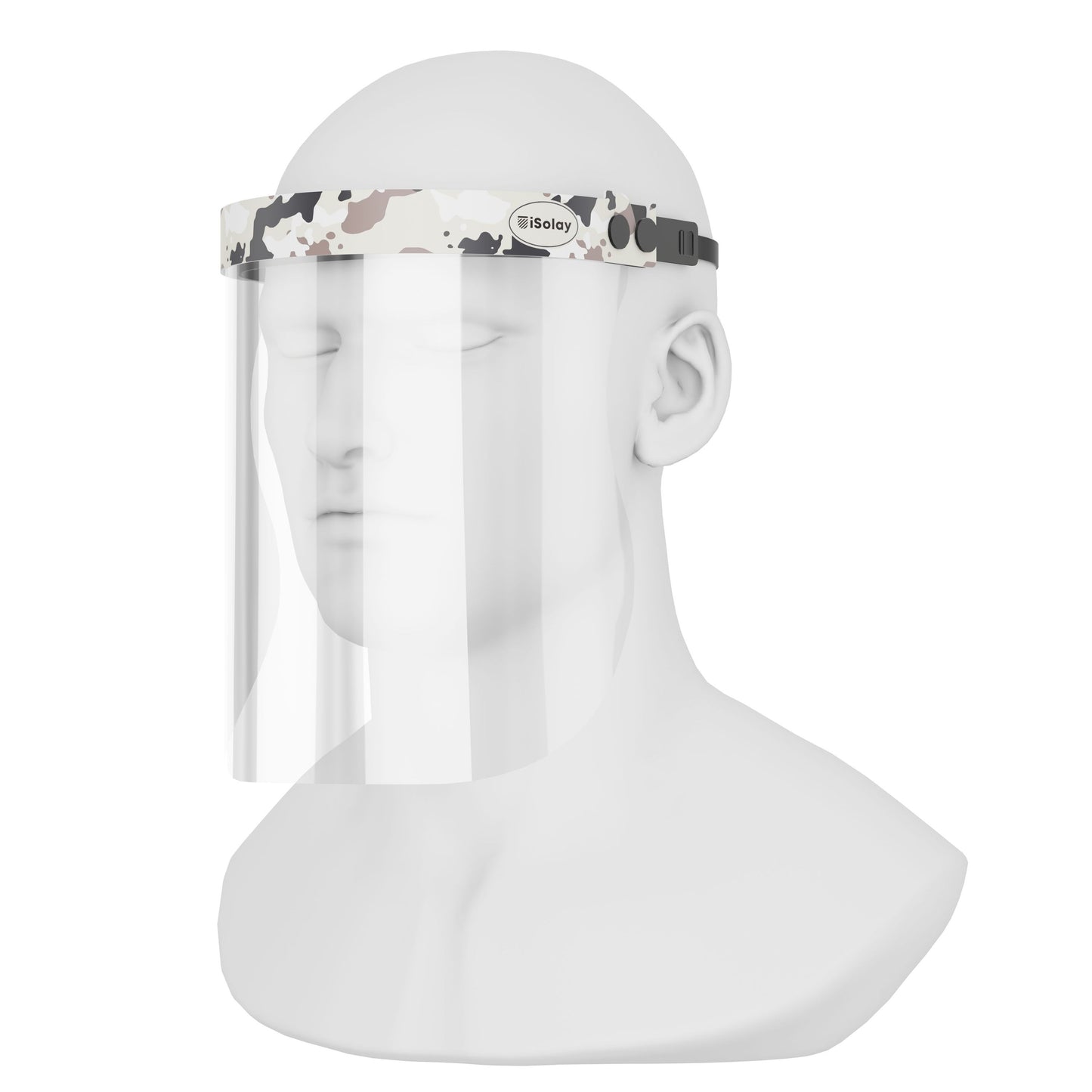 iSolay Face Shield Desert Camouflage