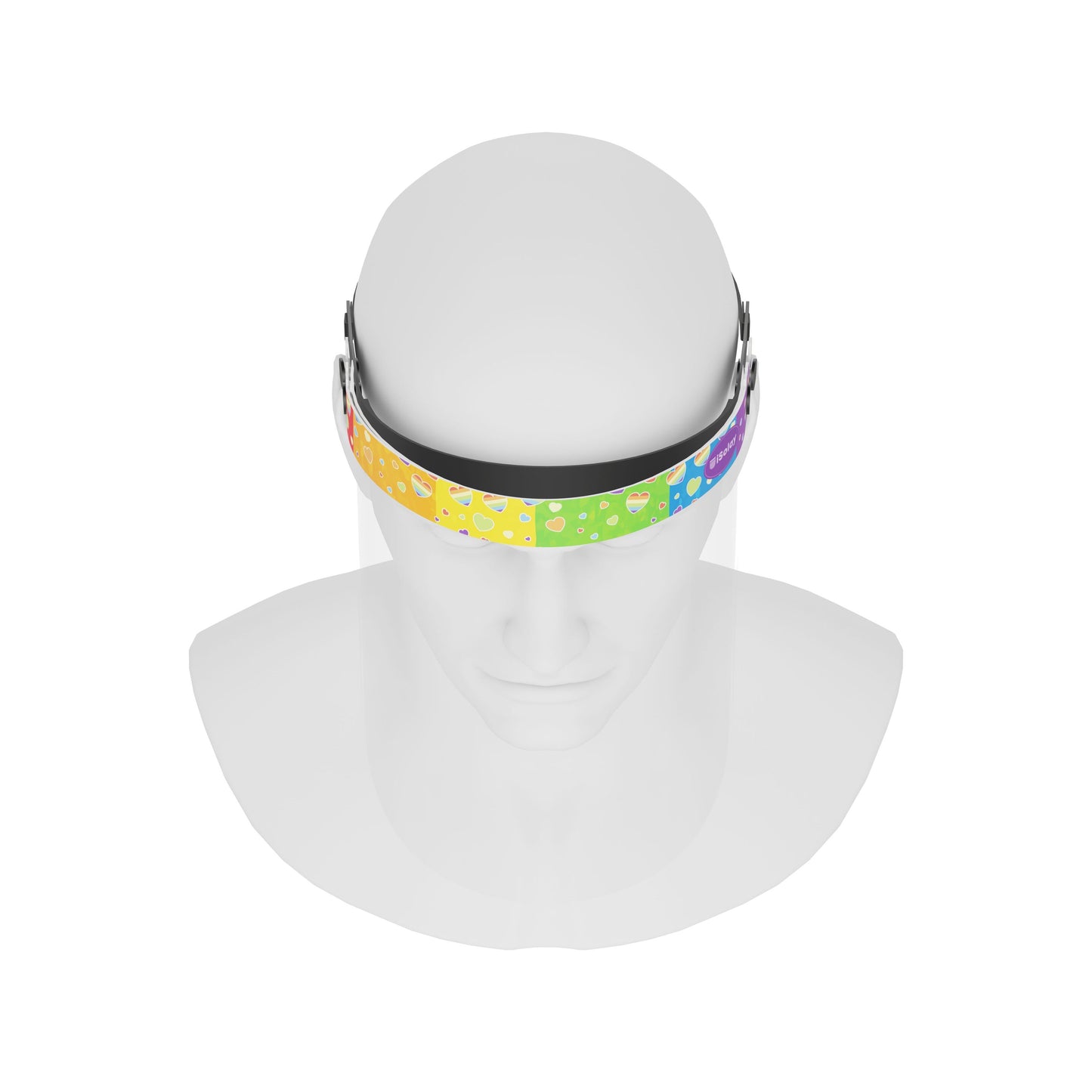 iSolay Face Shield Rainbow Shower
