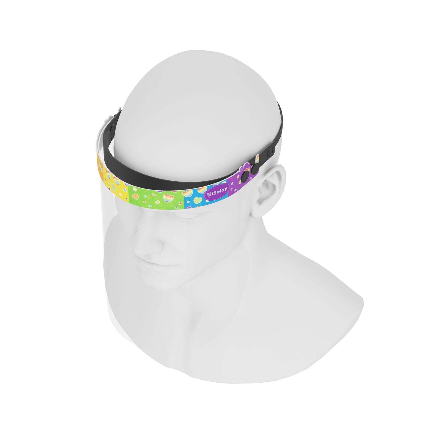 iSolay Face Shield Rainbow Shower