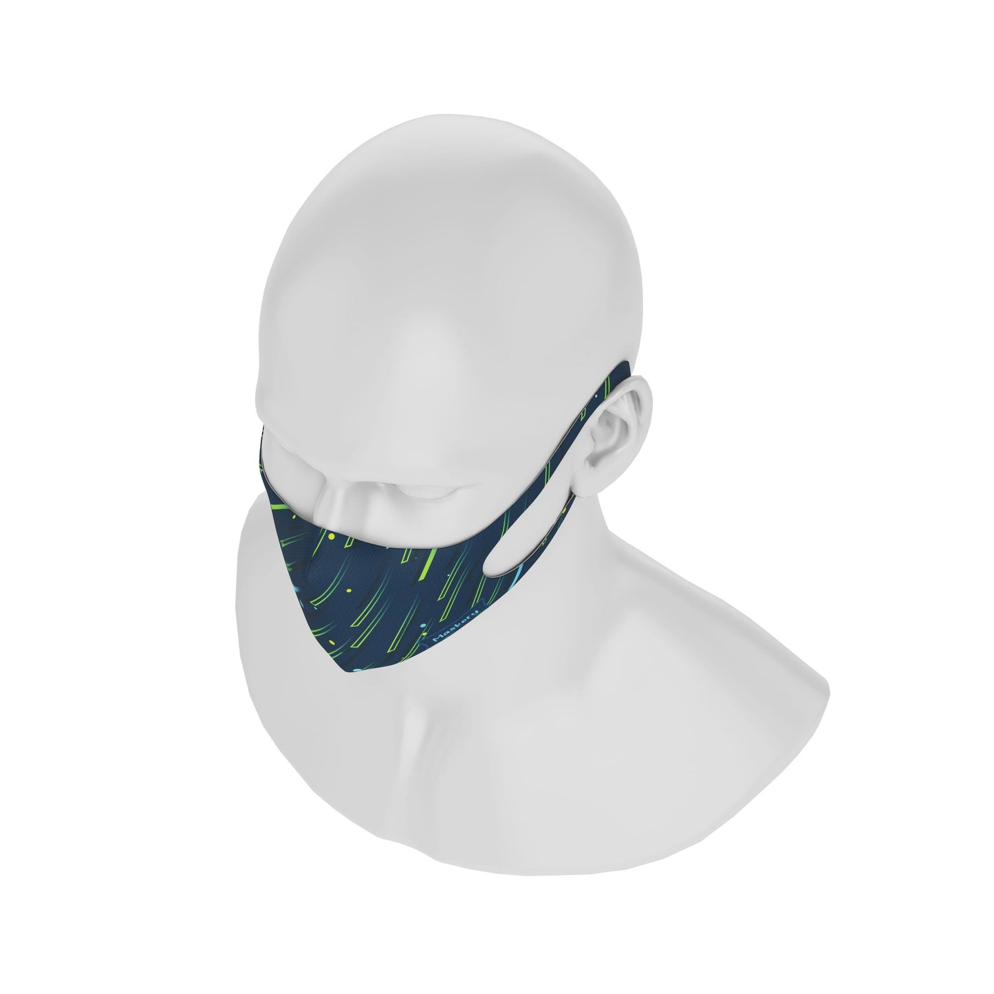 Maskery Design Face Mask Meteorite Rain