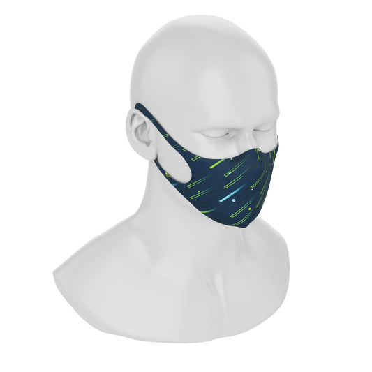 Maskery Design Face Mask Meteorite Rain