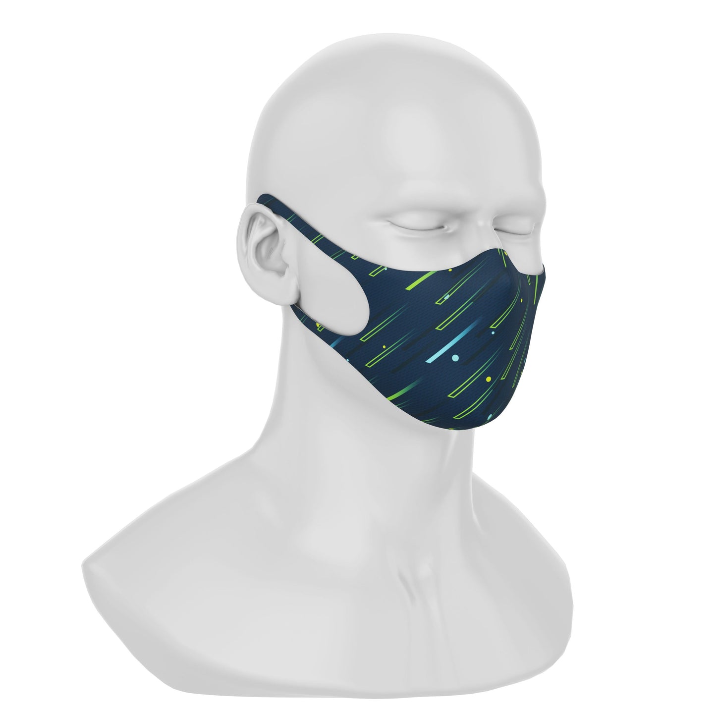 Maskery Design Face Mask Meteorite Rain