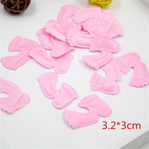 100 Pcs 2cm 3cm Sponge Heart Shaped Confetti Baby