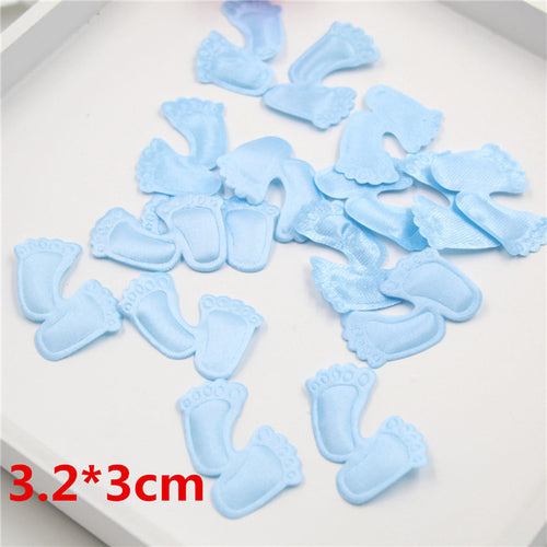 100 Pcs 2cm 3cm Sponge Heart Shaped Confetti Baby