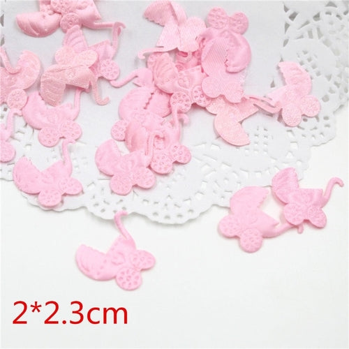 100 Pcs 2cm 3cm Sponge Heart Shaped Confetti Baby
