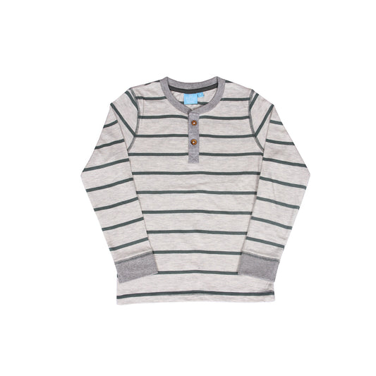 Leo Long Sleeve Henley Boy