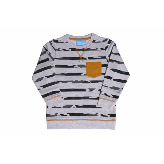 Neil Printed Crew Neck Pullover Toddler