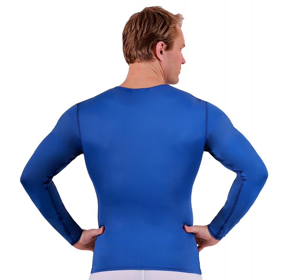 I.S.PRO USA Long Sleeve Active Wear Medium Compression V-Neck -
