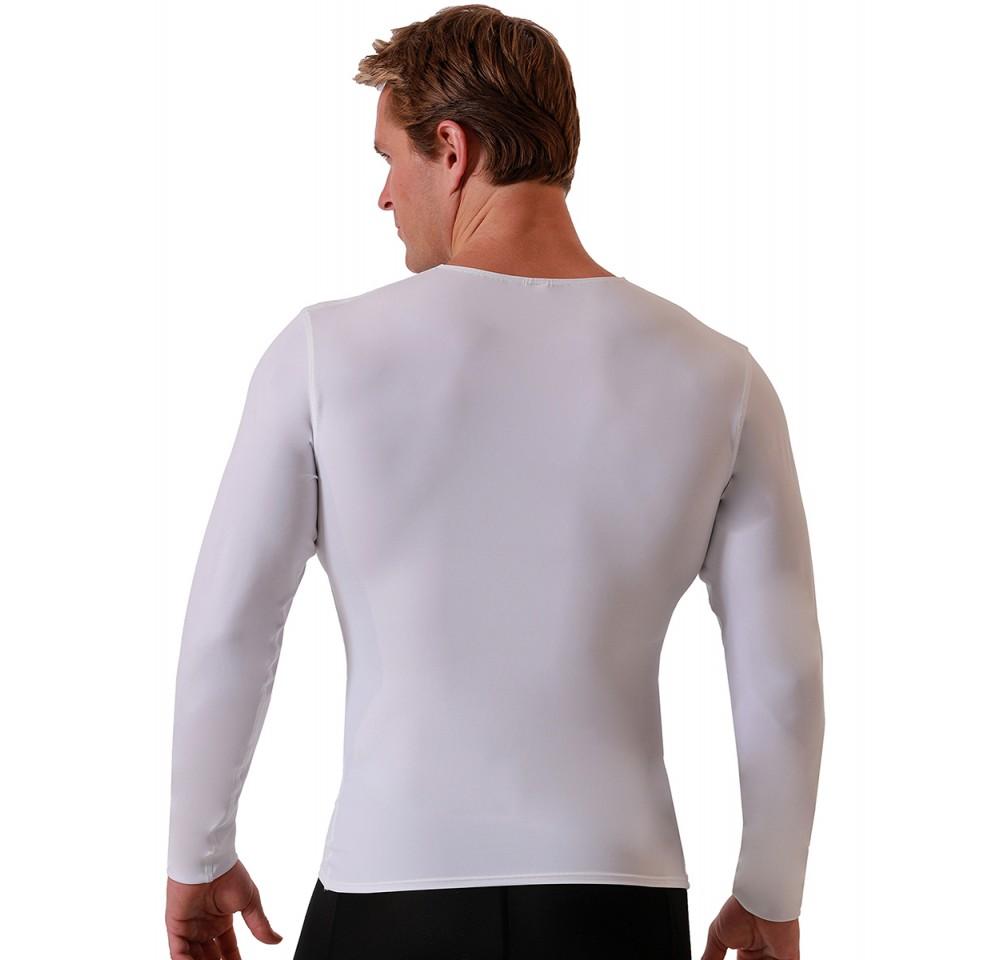 I.S.PRO USA Long Sleeve Active Wear Medium Compression V-Neck -