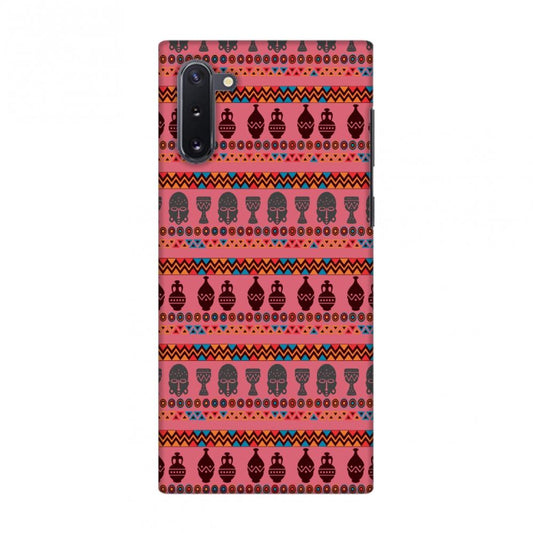 Masks and pottery- Pink and grey Slim Hard Shell Case For Samsung