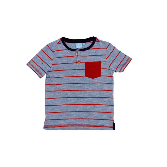 Rafael Yarn Dye Pocket Henley Boy