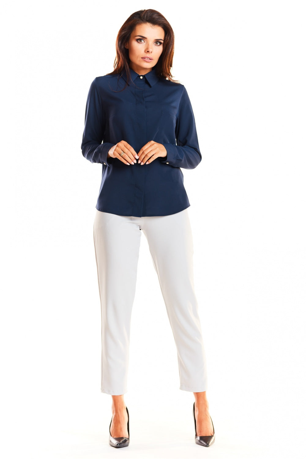 Long sleeve shirt model 129984 awama