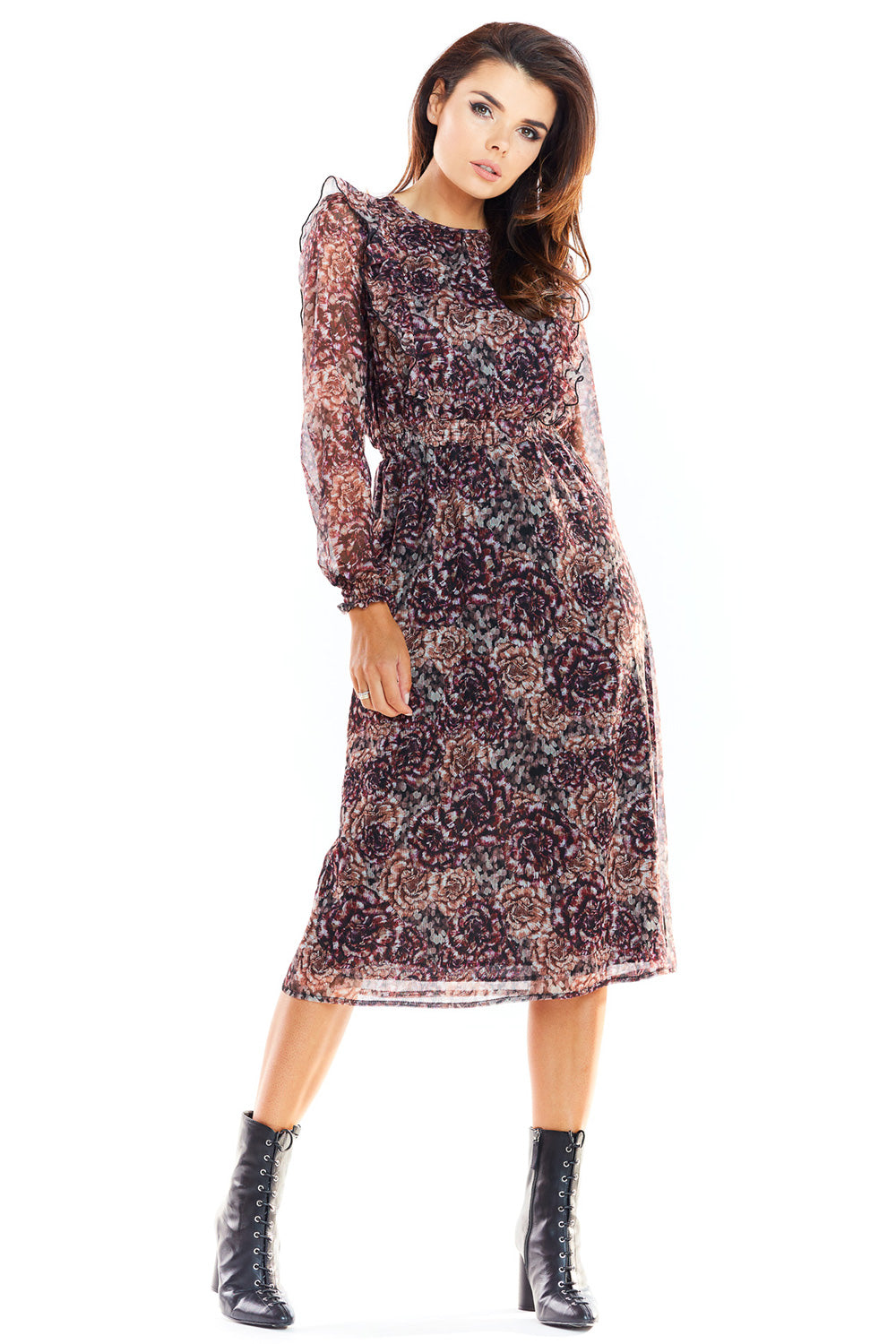 Cocktail dress model 139502 awama