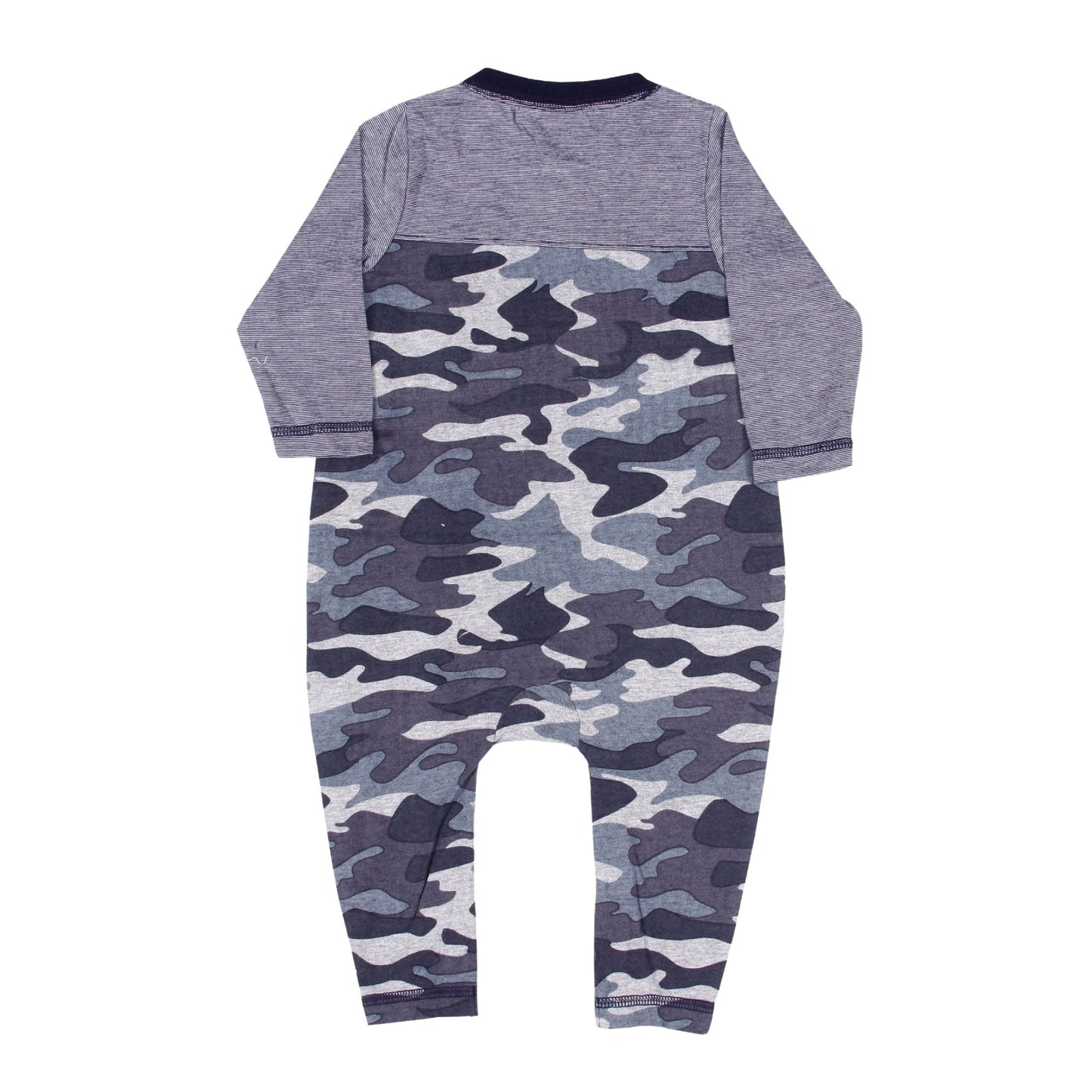 Channing Camouflage Henley Romper