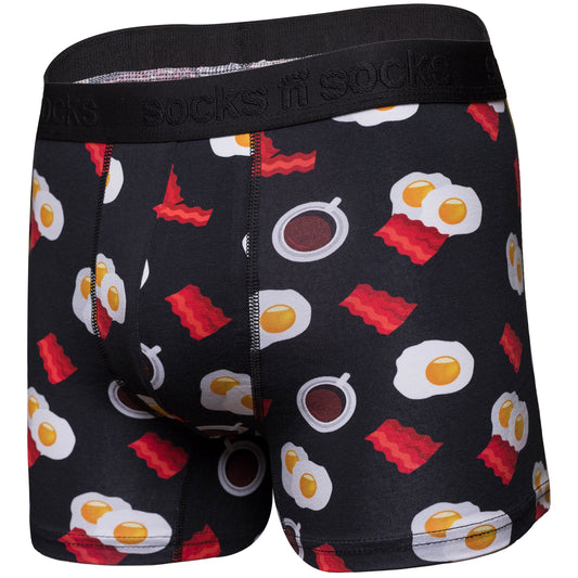 Men's Bacon & Eggs Boxer Brief